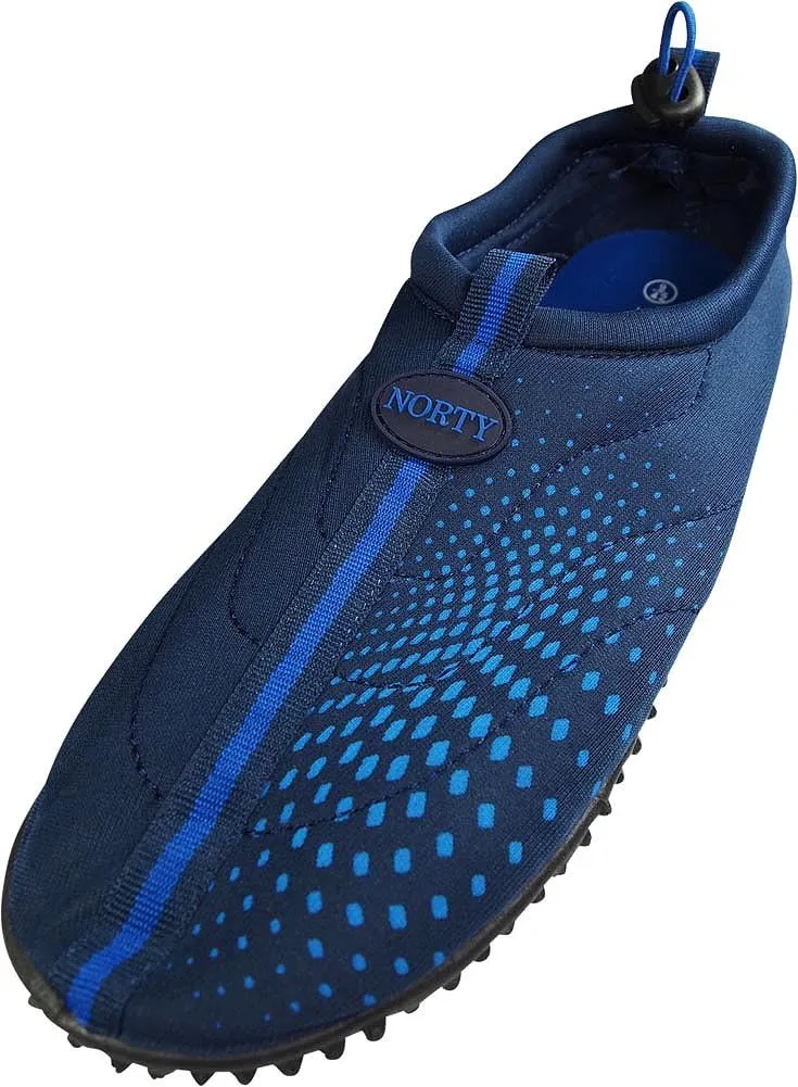 NORTY Men's Water Shoes - Aqua Swim Socks for Beach, Boat, and Pool - Skeletoe Barefoot Design - Cruise Ship Essentials - Hiking and Camping Footwear