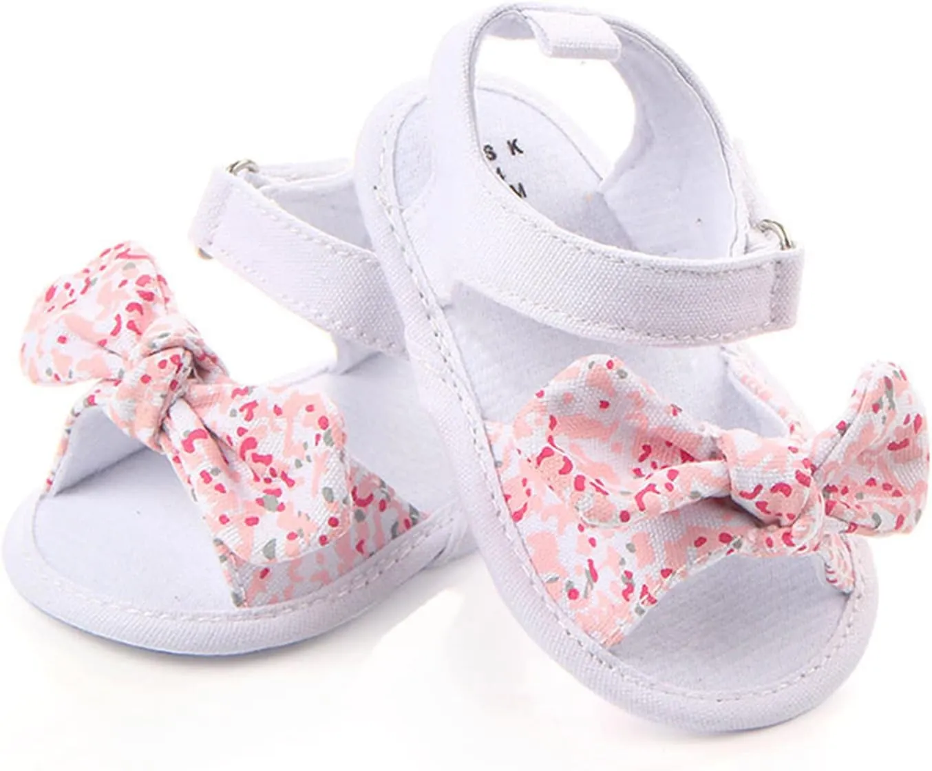 Potato Feet Shoes Baby Summer Bow Girls Boys Sole Non-Slip Flat Soft Sandals Rubber Baby Girl Shoes 3 Months