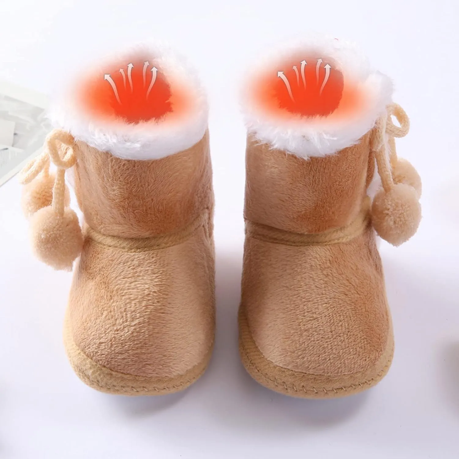 Preemie Baby Shoes Girls Girls Booties Snow Shoes Infant Toddler Boys Boots Soft Baby Warming Baby Shoes Tennis Shoes 4t