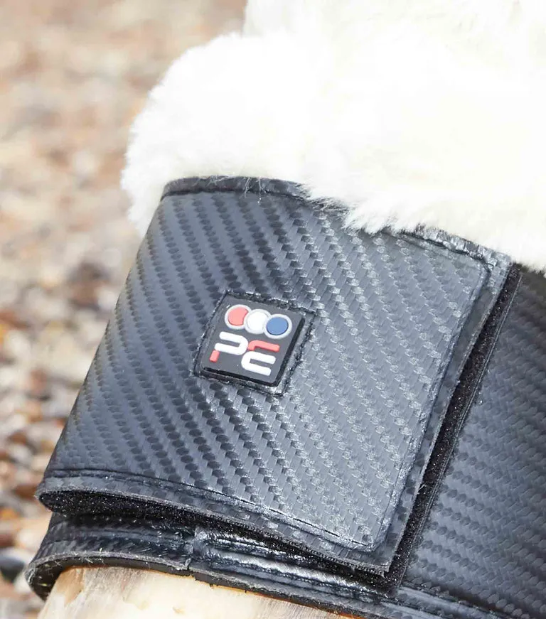Premier Equine Carbon Tech Techno Wool Over Reach Boots