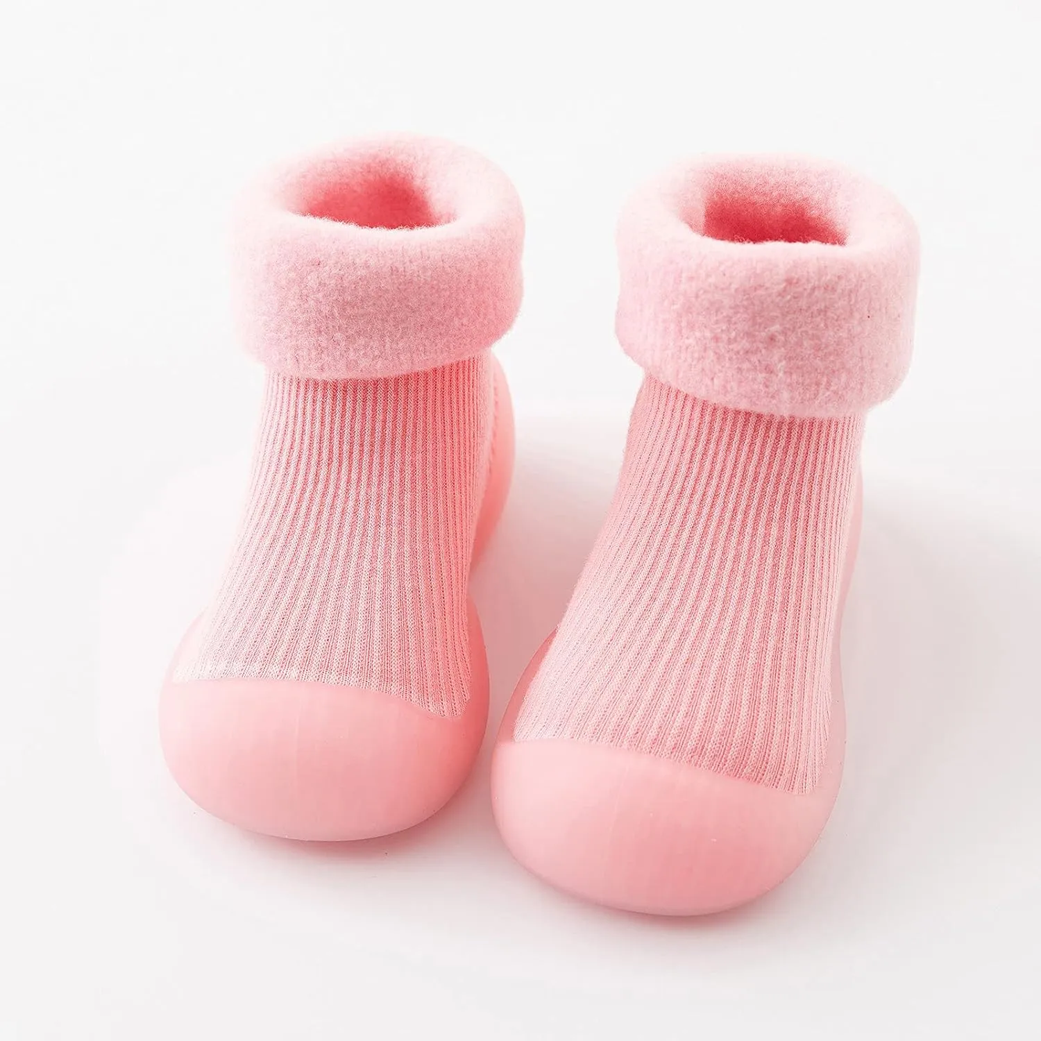Robe And Slipper Set Boys Kids Toddler Baby Boys Girls Solid Warm Knit Soft Sole Rubber Shoe Slipper Boys Slides Size 4