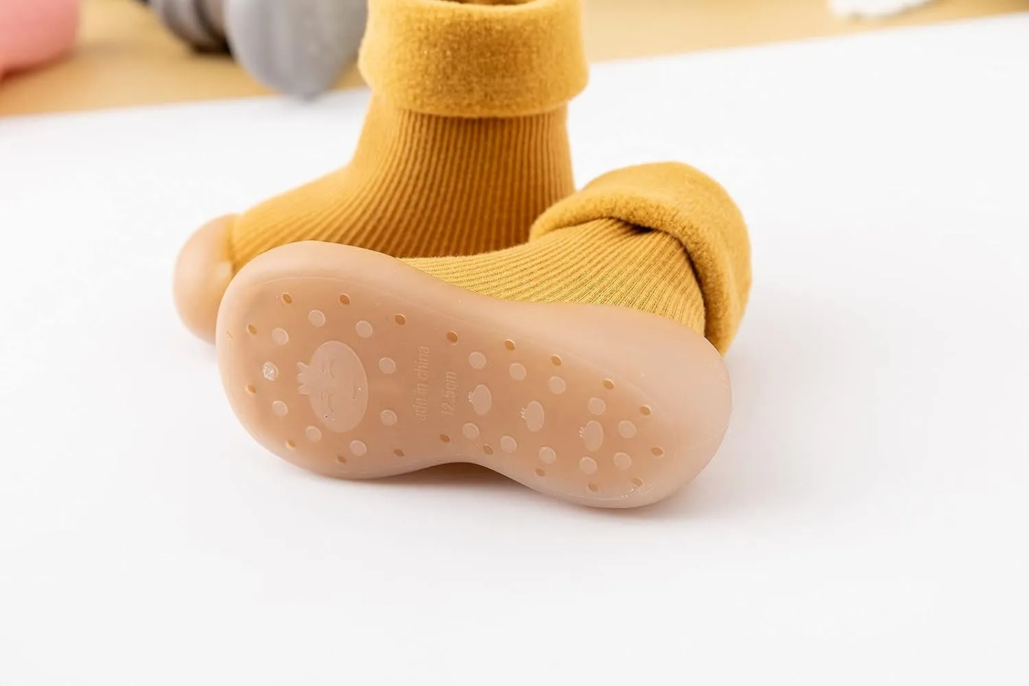 Robe And Slippers Boys Kids Toddler Baby Boys Girls Solid Warm Knit Soft Sole Rubber Summer Slippers for Toddler Boys