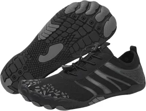 Smoneyful Hiking Footwear Barefoot Shoes Women, Breathable Non Slip, Wide Toe Water Hike, Neuropathy Grounded Comfort Wear