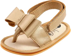 Sock Shoe Sole Bow Sandals Shoes Rubber Non-Slip Baby Girls Summer Boys Soft Walking Flat Girls Clothes Boy
