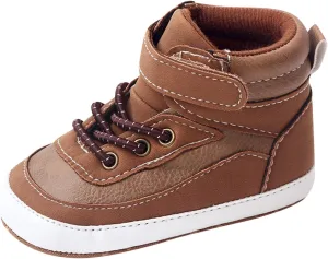 Spring and Summer Children Infant Toddler Shoes Boys and Girls Sports Shoes Flat Bottom High Top Girls Soccer