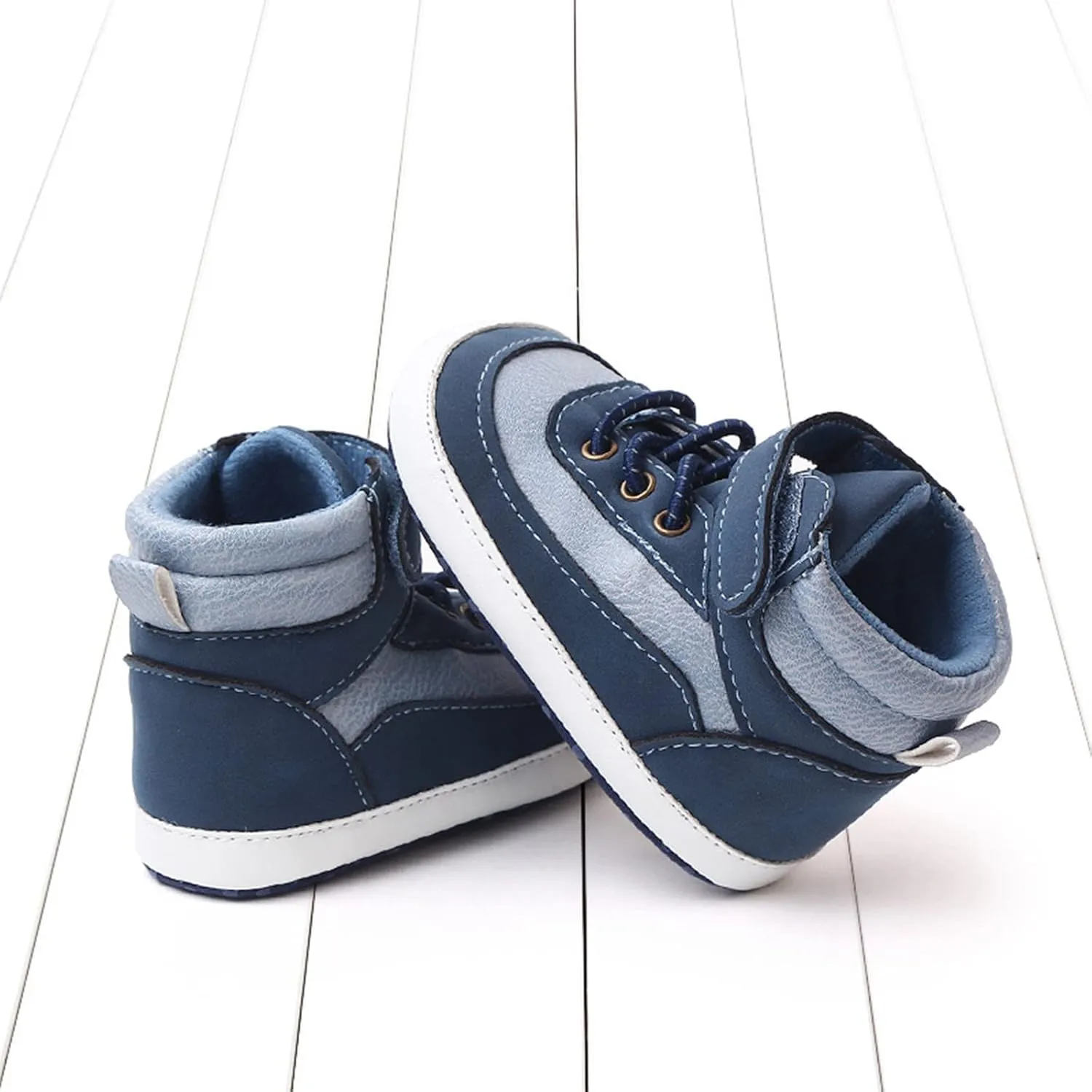 Spring and Summer Children Infant Toddler Shoes Boys and Girls Sports Shoes Flat Bottom High Top Girls Soccer