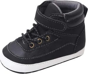 Spring and Summer Children Infant Toddler Shoes Boys and Girls Sports Shoes Flat Bottom High Top Girls Soccer