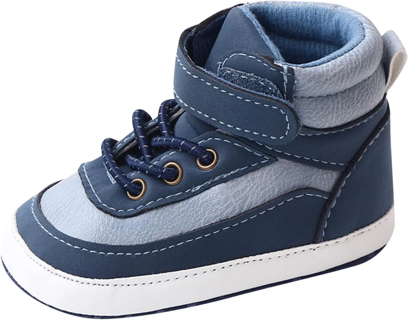 Spring and Summer Children Infant Toddler Shoes Boys and Girls Sports Shoes Flat Bottom High Top Girls Soccer