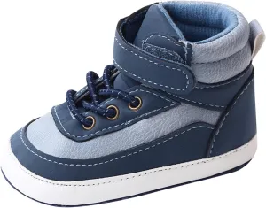 Spring and Summer Children Infant Toddler Shoes Boys and Girls Sports Shoes Flat Bottom High Top Girls Soccer