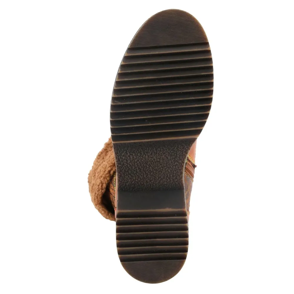 Spring Step Shoes L'Artiste Leather Mid Calf Boots