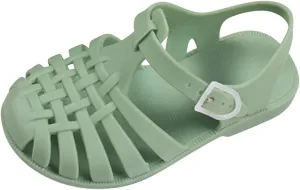 Toddler Boys Girls Sandals Shoes Baby Kids Children Cute Candy Slip On Hollow Out Non-slip Soft Sole Beach Shoes P-171 Green 10