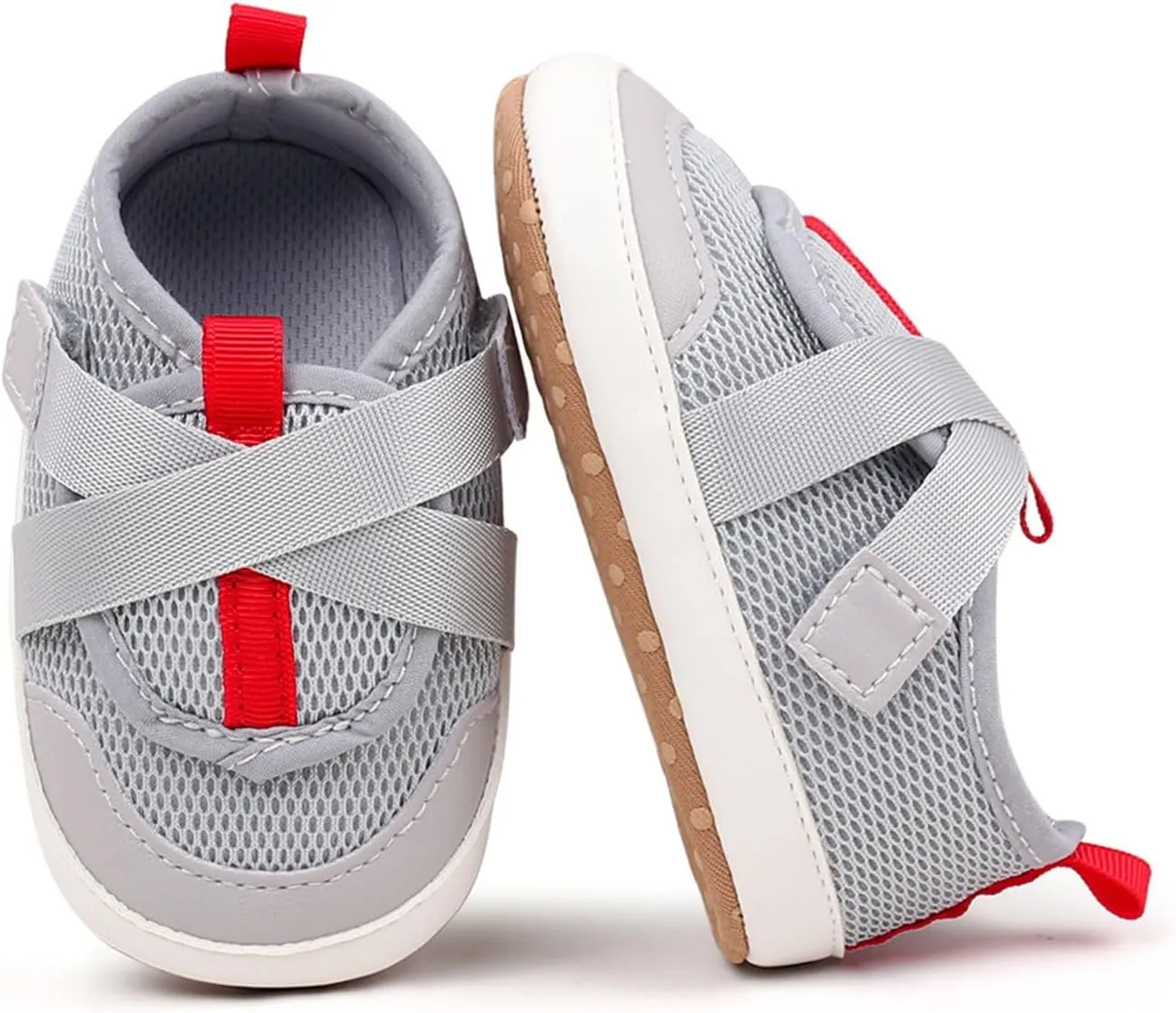 Toddler Slip On Shoes Baby Boy Girl Woven Loafers Mesh Sports Shoes Solid Color Baby Infant First Walking Shoes
