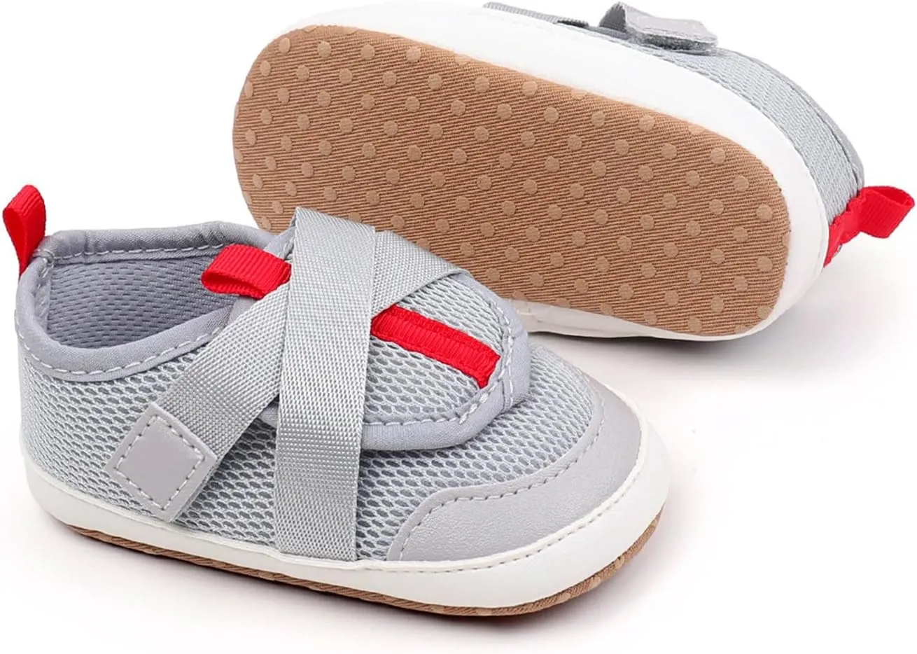 Toddler Slip On Shoes Baby Boy Girl Woven Loafers Mesh Sports Shoes Solid Color Baby Infant First Walking Shoes