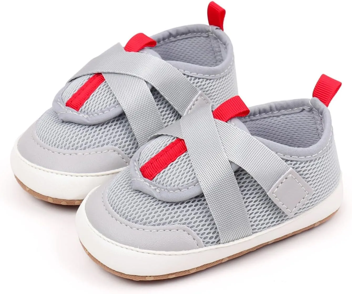 Toddler Slip On Shoes Baby Boy Girl Woven Loafers Mesh Sports Shoes Solid Color Baby Infant First Walking Shoes