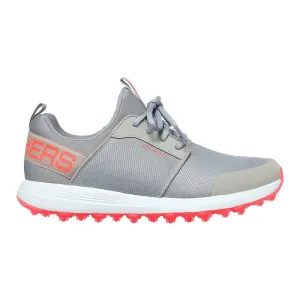 Women's Max Sport MD Spikeless Golf Shoes  Grey/Coral
