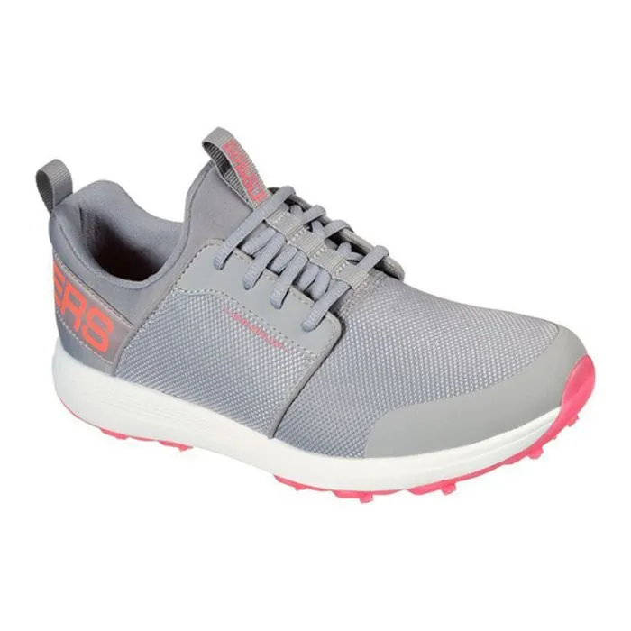 Women's Max Sport MD Spikeless Golf Shoes  Grey/Coral
